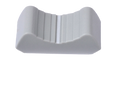 Knob Fader Sifam 11mm Grey for 1.2x8mm metal shafts