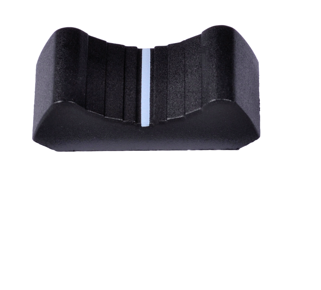 Knob Fader Sifam 11mm Black T-Shaft
