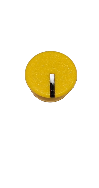Cap SiFam 11mm yellow bulk