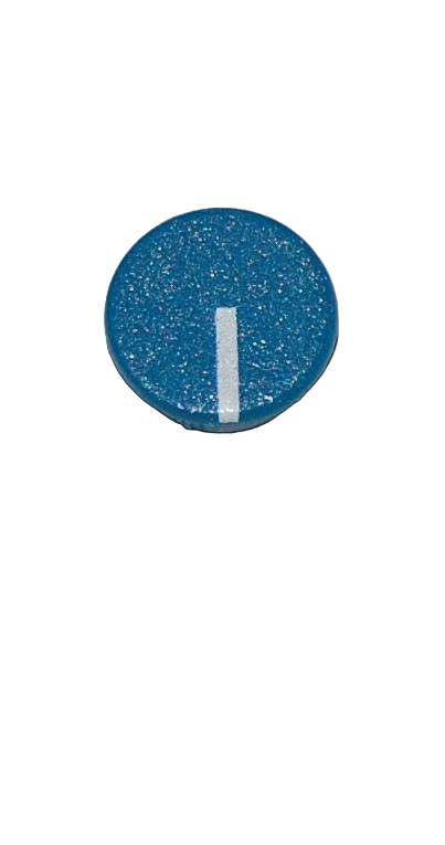 Cap SiFam 11mm Blue C111