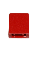 Pushbutton Sifam Red-rectangular, fits 3.3mm push buttons