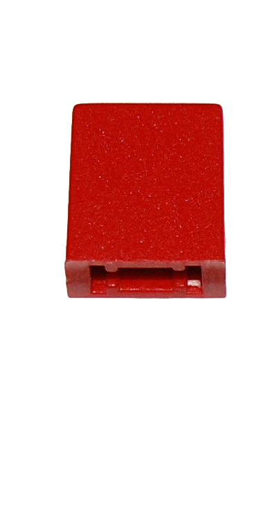 Pushbutton Sifam Red-rectangular, fits 3.3mm push buttons