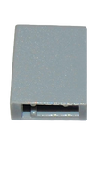 Pushbutton Sifam Grey-rectangular, fits 3.3mm push buttons