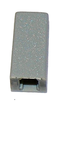 Pushbutton Sifam Grey-square fits 2.8mm push buttons