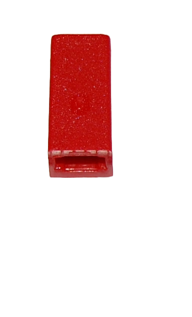 Pushbutton Sifam Red-square, fits 2.8mm push buttons