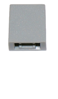 Pushbutton Sifam Grey Rectangular, fits 2.8mm push buttons