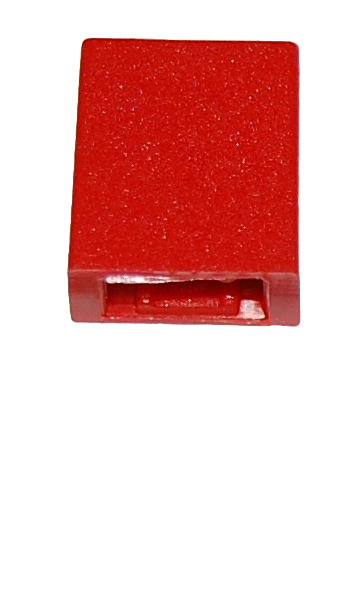 Pushbutton Sifam Red, rectangular, fits 2.8mm push buttons