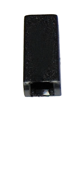 Pushbutton Sifam Black-square, fits 3.3mm push buttons