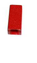 Pushbutton Sifam RED-rectangular, fits 3.3mm push buttons