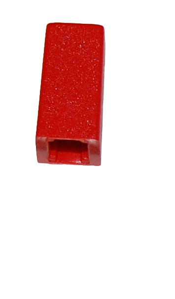 Pushbutton Sifam RED-rectangular, fits 3.3mm push buttons