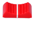 Knob Fader Re-An 11mm RED for 1.2x8mm metal shafts