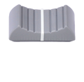Knob Fader Re-An 11mm GREY for 1.2x8mm metal shafts
