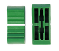 Knob fader Re-An 11mm GREEN for T metal shafts