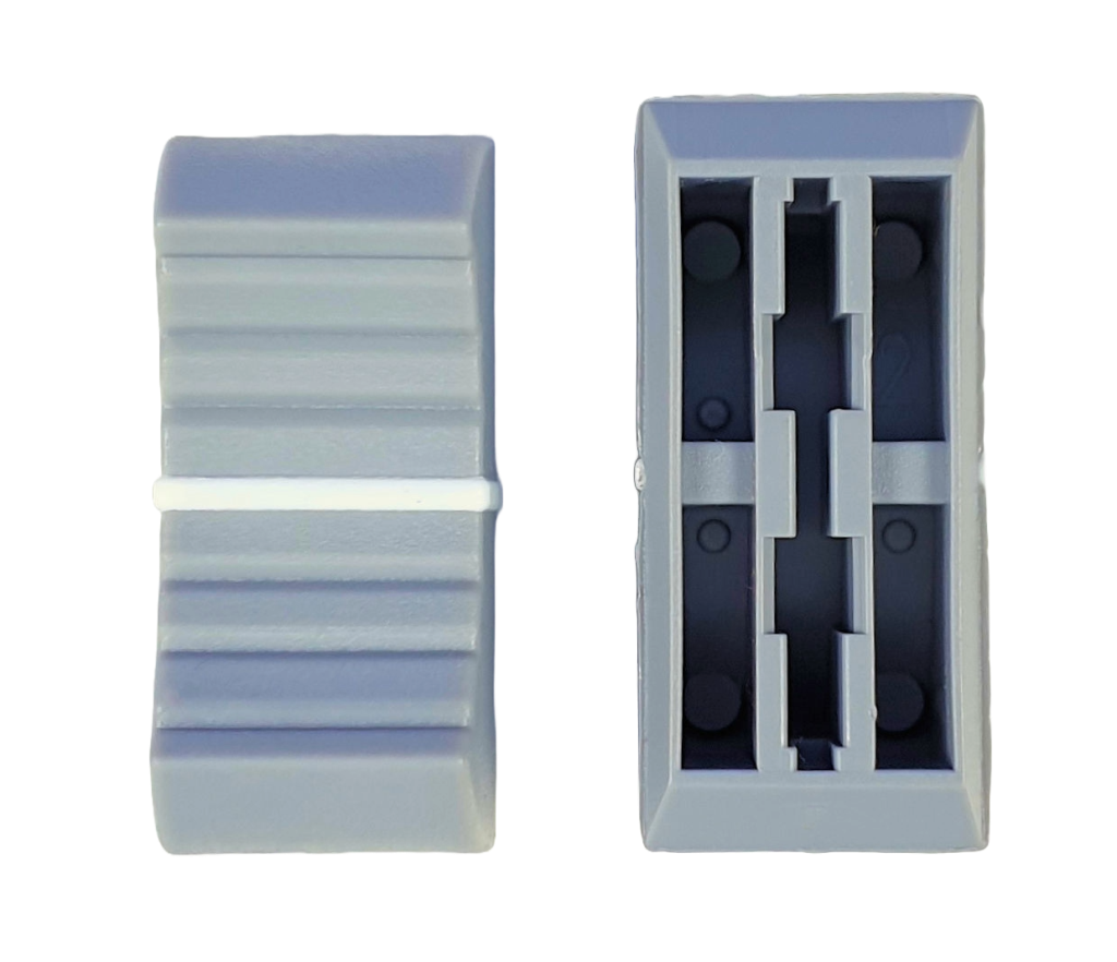 Knob fader Re-An 11mm GREY for T metal shafts