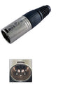 XLR 5 pole plug male 10600552