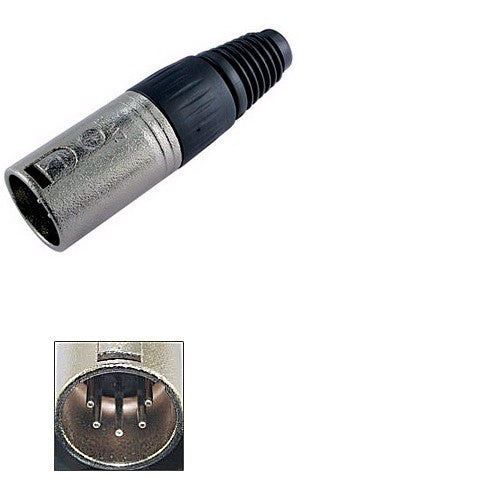 XLR 5 pole plug male 10600552