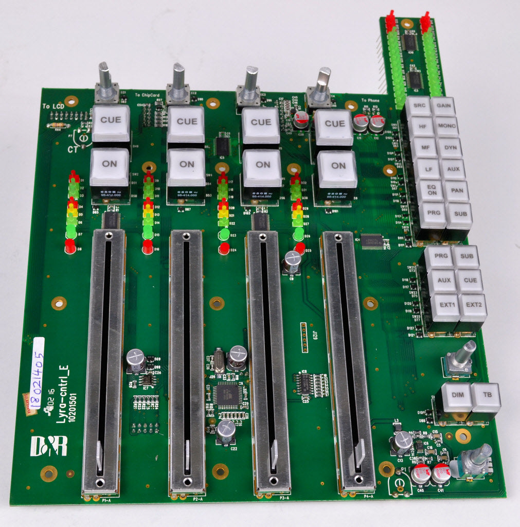 LYRA 4 Fader board including CRM 20851501