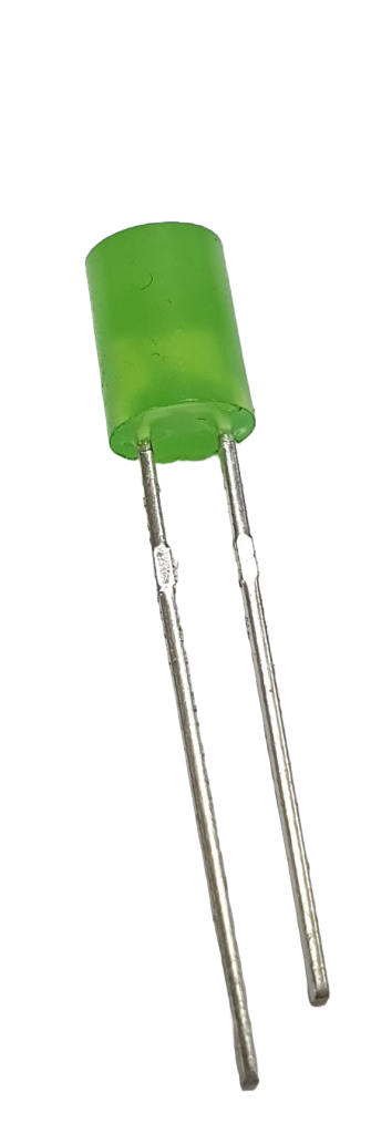 Led Green 4.5mm flat top 10250404