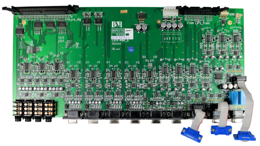 LYRA PCB Analogue input board 20851503