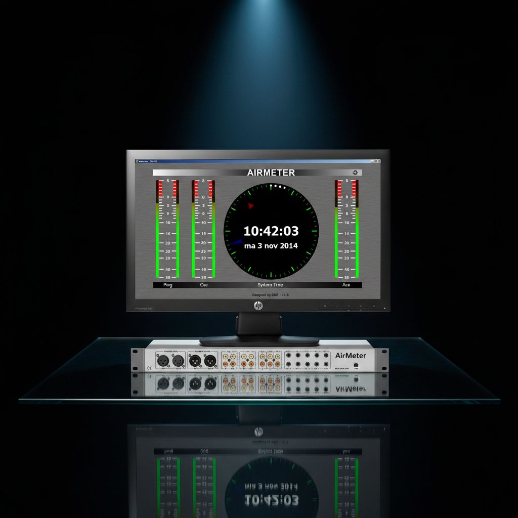 D&R AIRMETER Broadcast Meter: Elevate Your Audio Experience 60898534