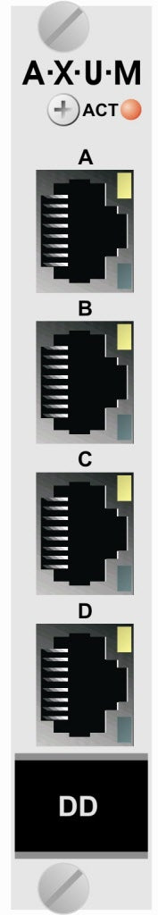 AXUM DD src card for I/O rack