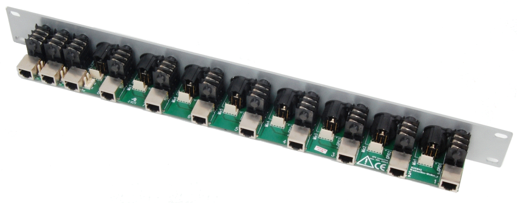Con-01 Mic I/O Breakout panel 19"